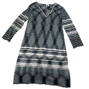 M by Missoni crochet knitted dress